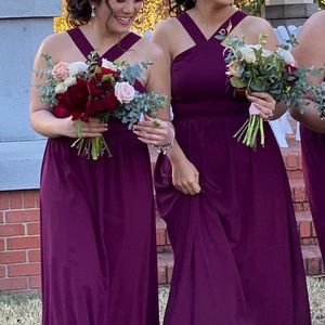 Lulus Burgundy Dress